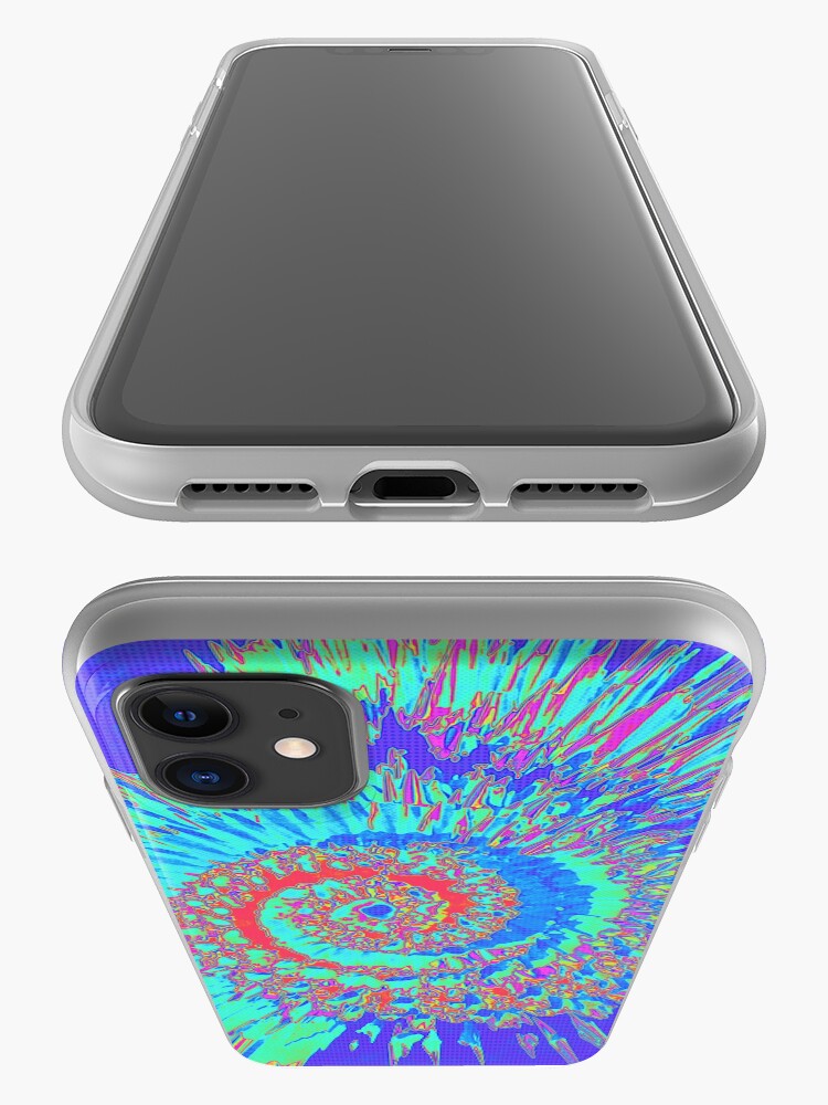 Alternate view of Pop Art Nautilus Fractal iPhone Case & Cover