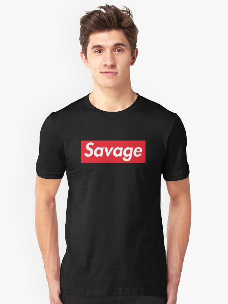 savage t shirt supreme