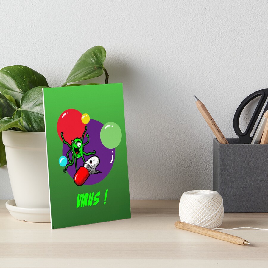 Item preview, Art Board Print designed and sold by MonsterLab.