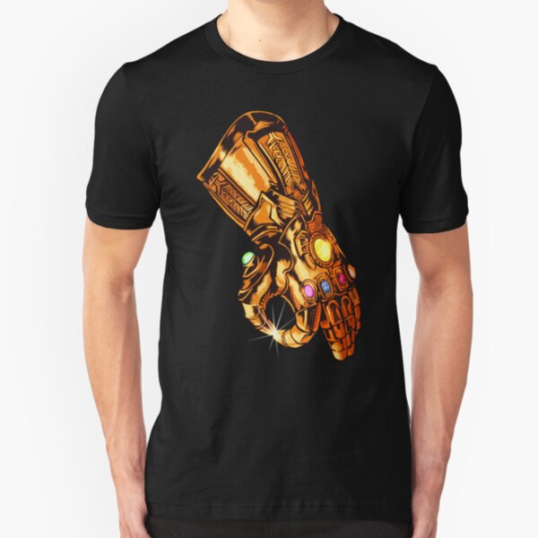 Infinity Gauntlet - Circle Game Slim Fit T-Shirt