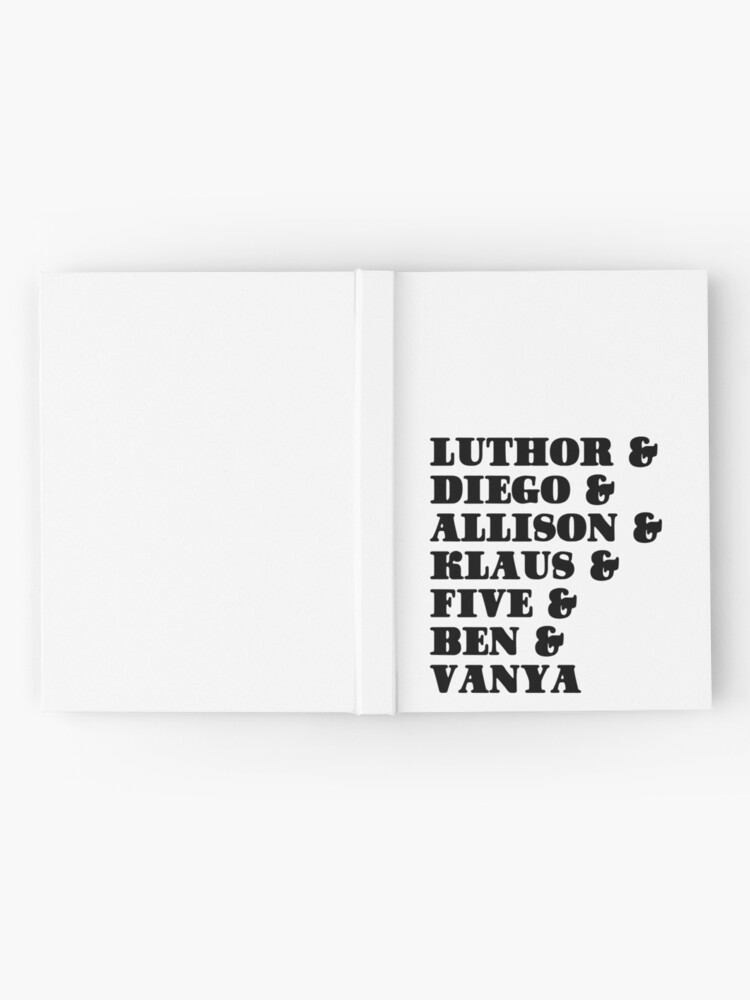 "The Umbrella Academy Kids" Hardcover Journal for Sale by octoberlady