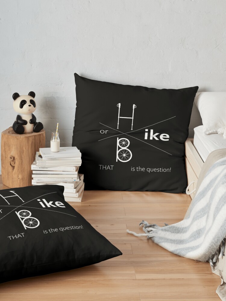 Alternate view of Hike or bike Floor Pillow