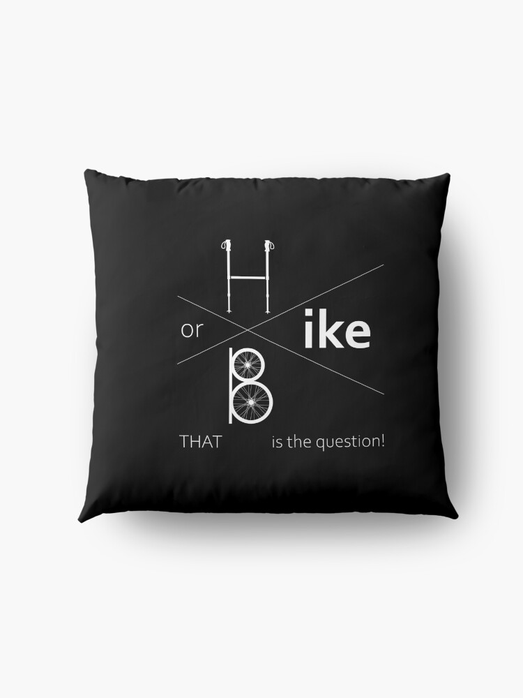 Alternate view of Hike or bike Floor Pillow