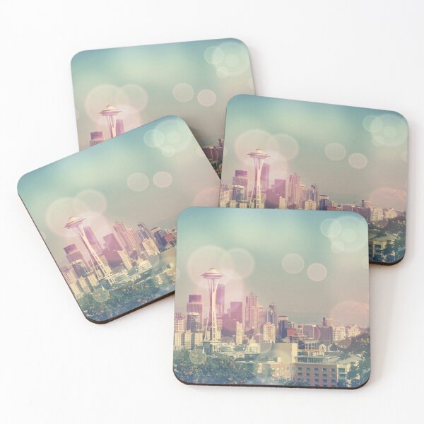 Item preview, Dreamy Seattle Skyline designed and sold by stine1.