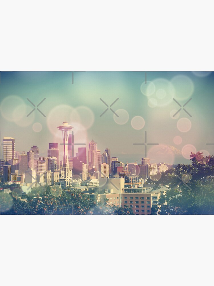 Dreamy Seattle Skyline by stine1