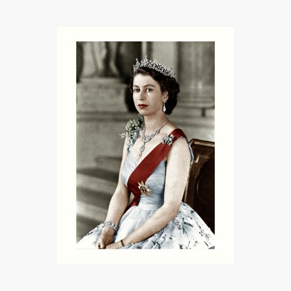 Queen Elizabeth Art Print