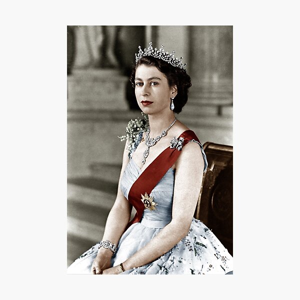 Item preview, Queen Elizabeth designed and sold by ValentinaHramov.