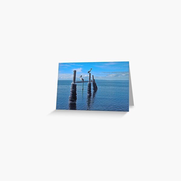 Waiting for Sunset v2 Greeting Card