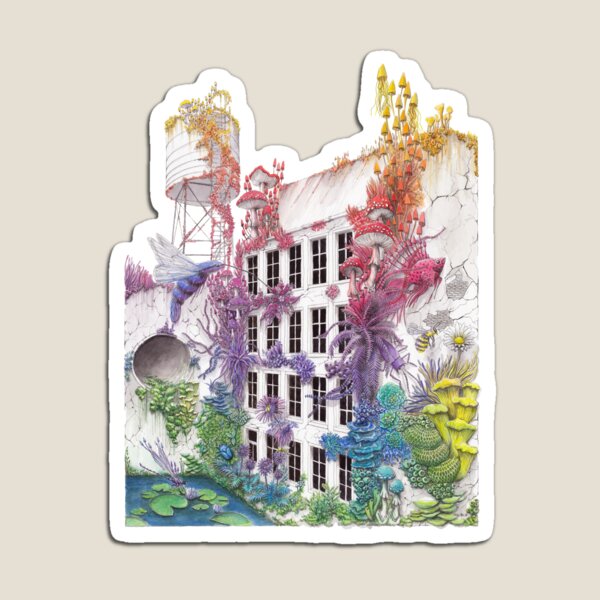 Water - Surrealistic Watercolor Painting Magnet