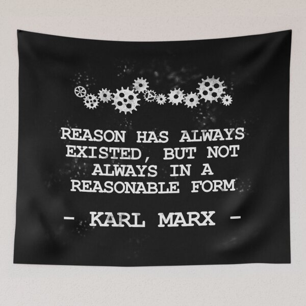 Item preview, Marx Philosopher Quote Reason Reasonable designed and sold by GetItGiftIt.