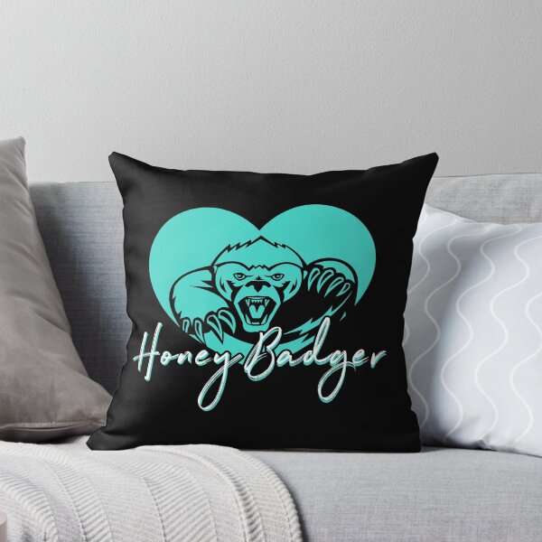 Item preview, Cute Honey Badger Spirit Animal Heart designed and sold by MintedFresh.