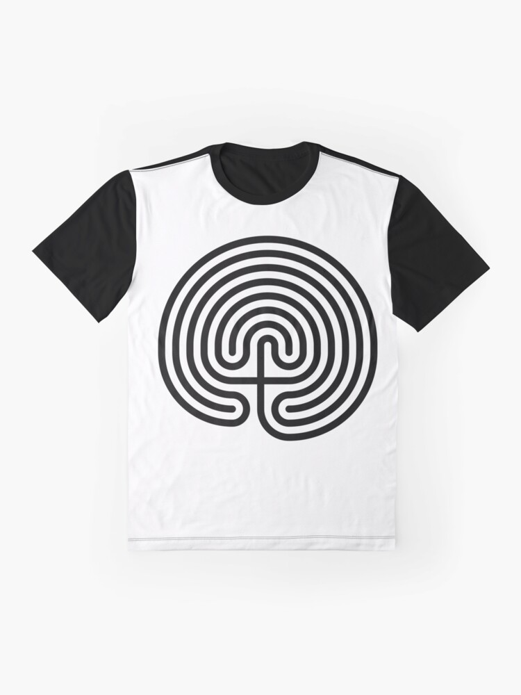 Alternate view of #Cretan, #labyrinth, Cretanlabyrinth Graphic T-Shirt