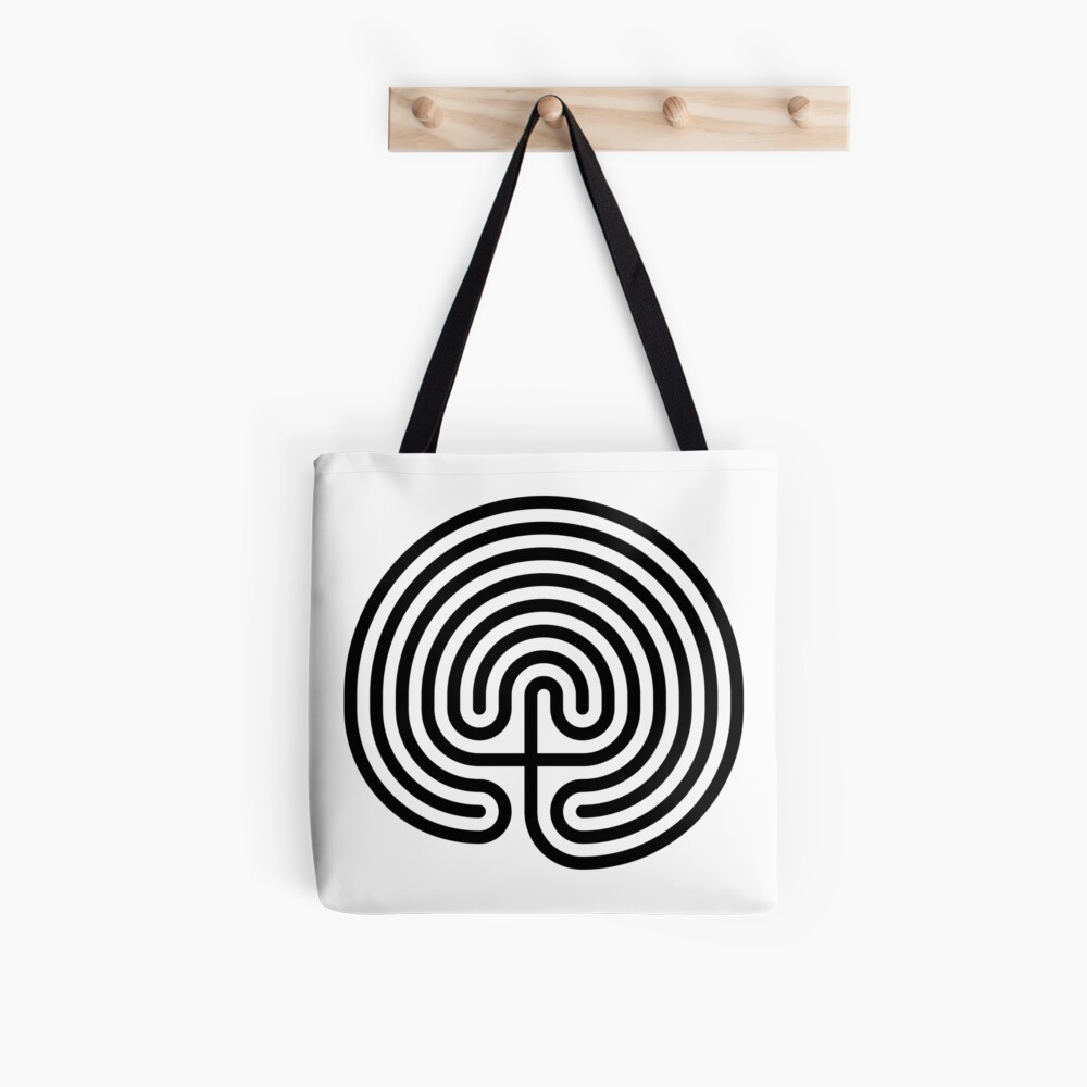 #Cretan, #labyrinth, Cretanlabyrinth Tote Bag