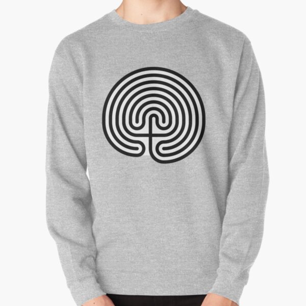 #Cretan, #labyrinth, Cretanlabyrinth Pullover Sweatshirt