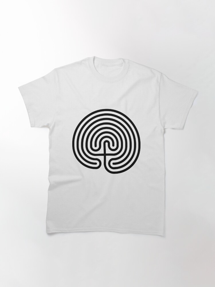 Alternate view of #Cretan, #labyrinth, Cretanlabyrinth Classic T-Shirt