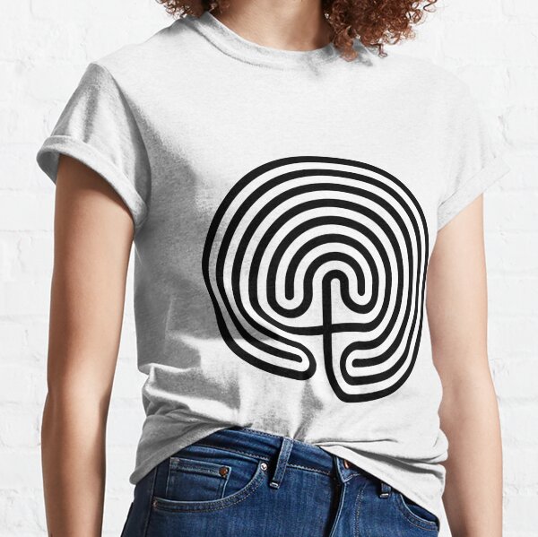#Cretan, #labyrinth, Cretanlabyrinth Classic T-Shirt