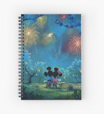fire works Spiral Notebook