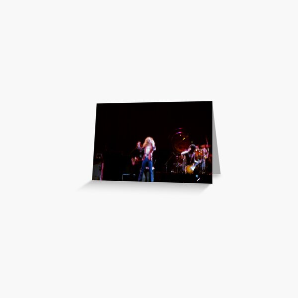 led zeppelin greeting cards redbubble