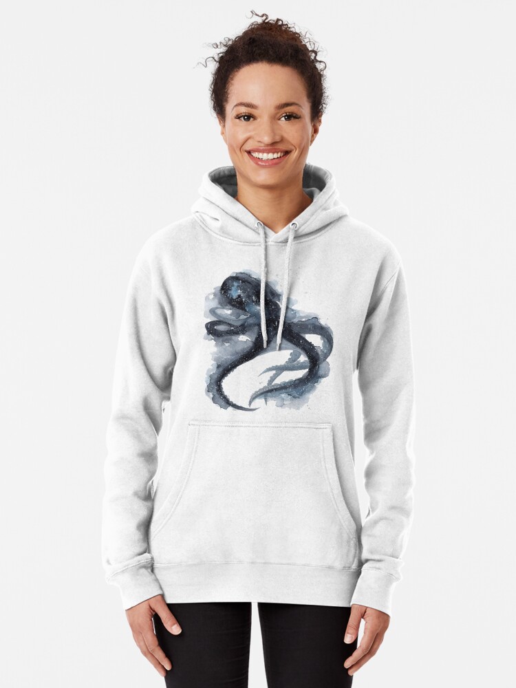 Galaxy Octopus Pullover Hoodie