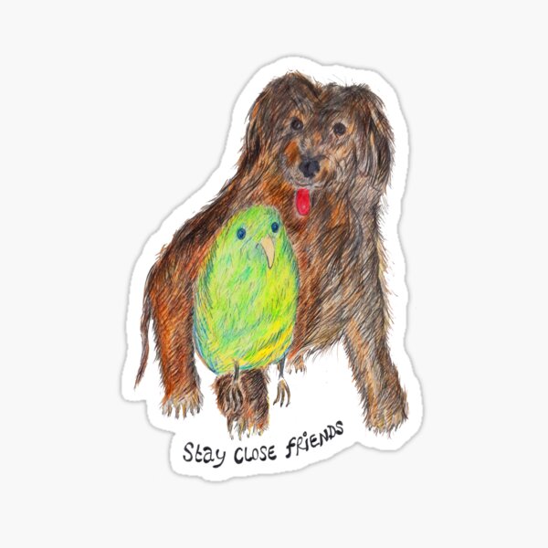 Stay Close Friends Sticker
