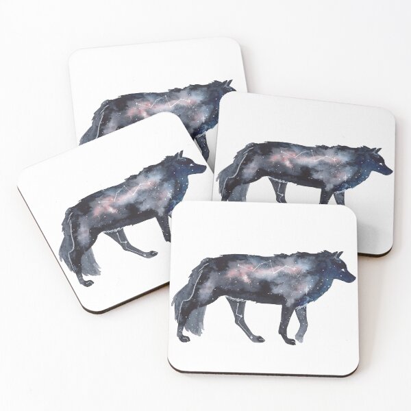 Item preview, Galaxy Wolf designed and sold by Threeleaves.