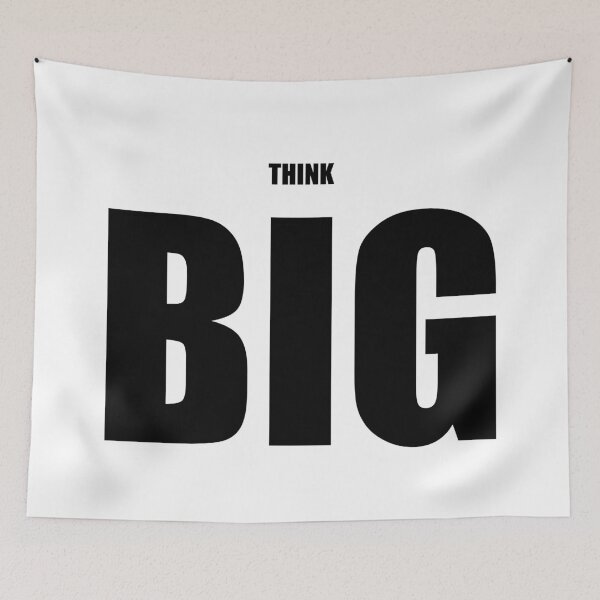 Item preview, Think Big designed and sold by Unknown Anonymous.