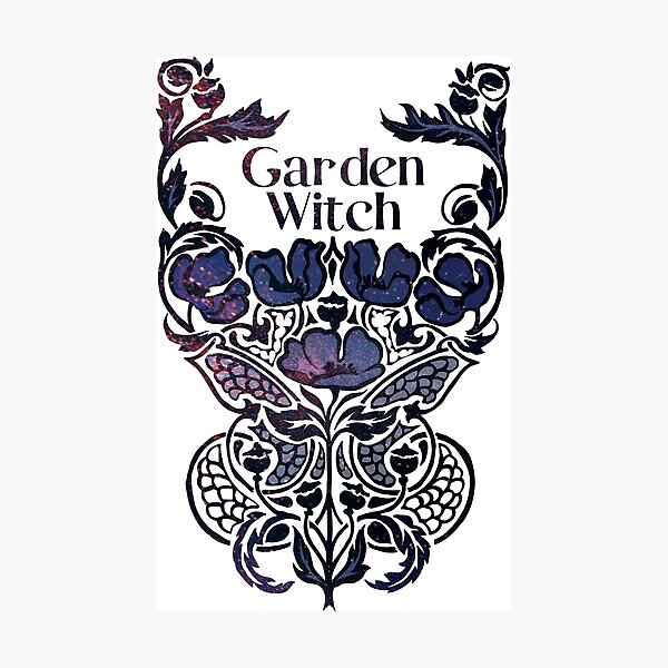 Garden Witch Photographic Print
