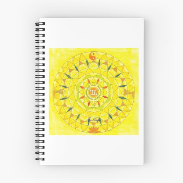 Item preview, Zwillinge Horoskop Mandala Produkte designed and sold by Renate van Nijen.