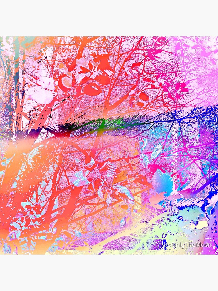 under the trees colorful by ItsOnlyTheMoon