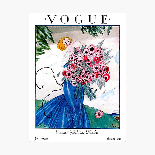 VOGUE : Vintage Spring 1923 Magazine Advertising Print Photographic Print