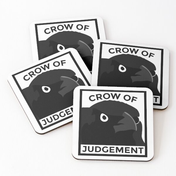 Item preview, Crow of Judgement Meme designed and sold by FinestMeme.