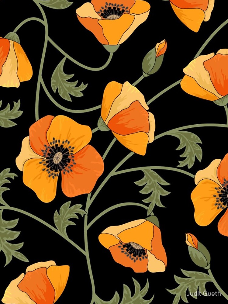 California Poppies by juditgueth