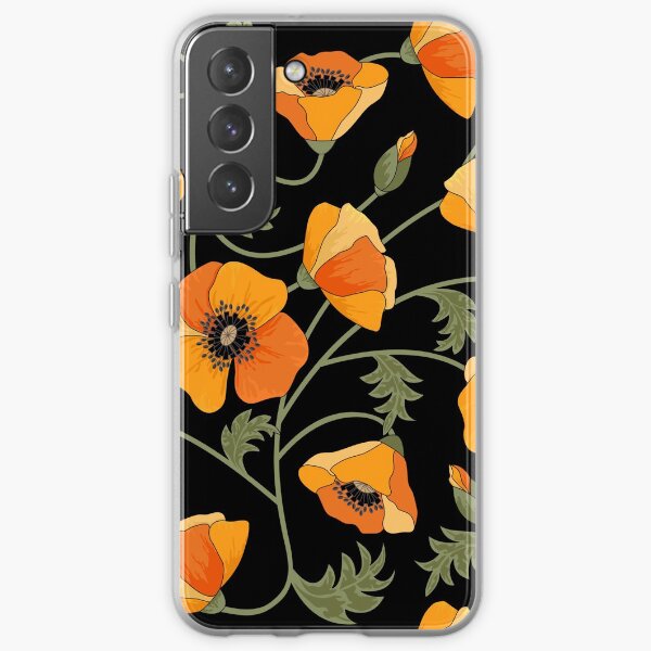 California Poppies Samsung Galaxy Soft Case