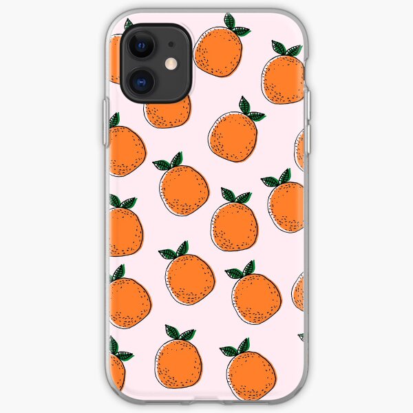 Cute Oranges iPhone Soft Case