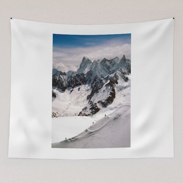 Aperçu de l'œuvre Chamonix Aiguille du Midi Mont Blanc Massif France créée et vendue par AndyEvansPhotos.