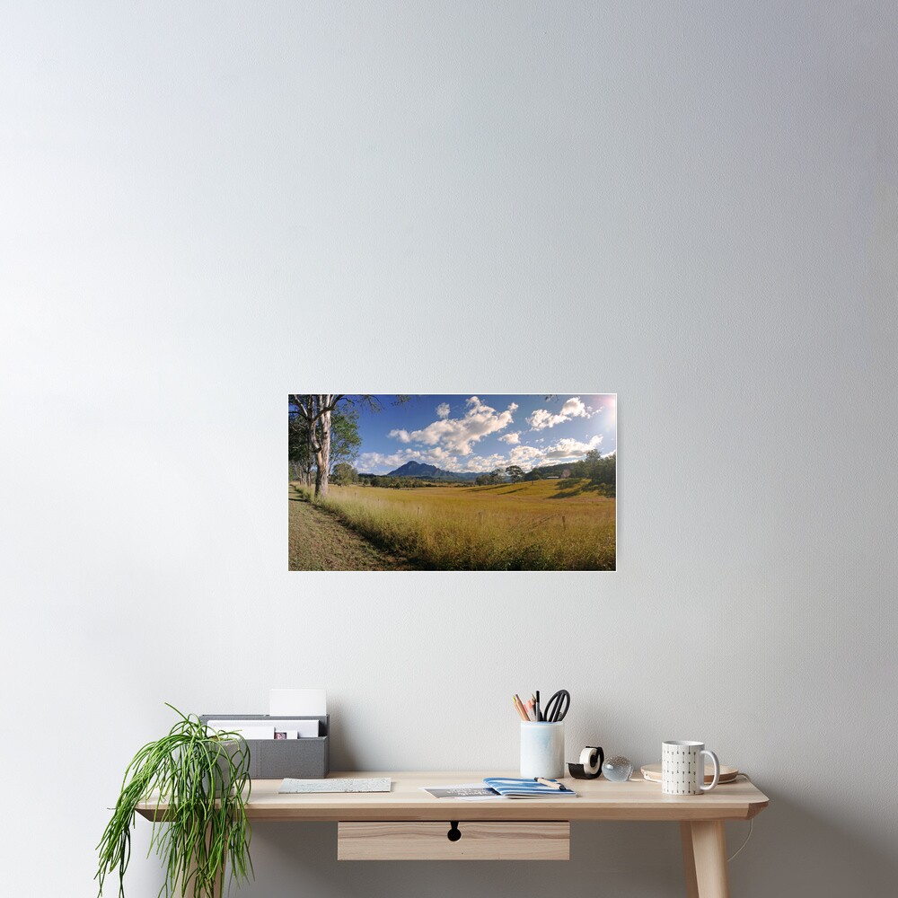 Mt Barney Panorama Poster