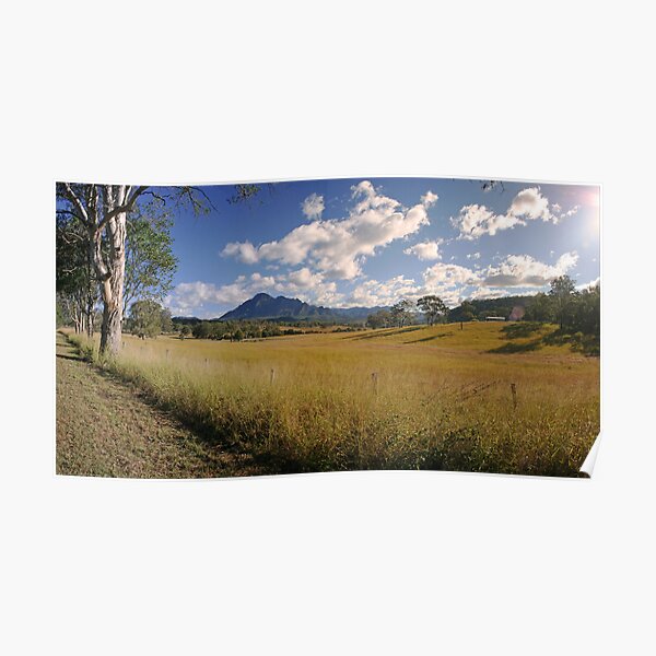 Mt Barney Panorama Poster