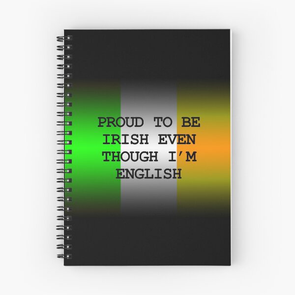 Item preview, Proud To Be Irish English design designed and sold by GetItGiftIt.