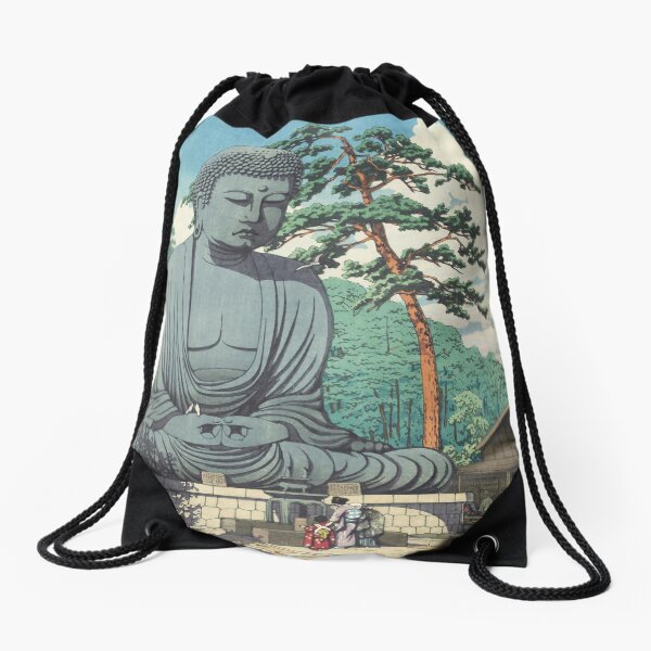 Item preview, Great Buddha at Kamakura 1930 - Kawase Hasui Artwork  designed and sold by Sintija BILIKA.