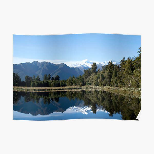 Lake Matheson Poster