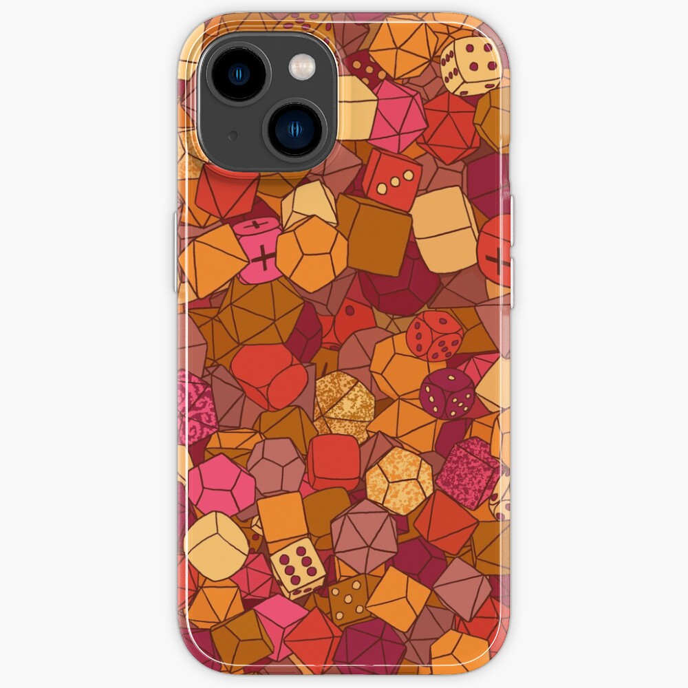 "Ember Dice" iPhone Case for Sale by piratical Redbubble