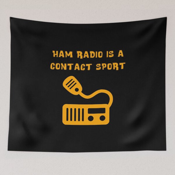 Item preview, Ham Radio Is A Contact Sport designed and sold by crazycow75.