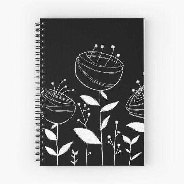Item preview, Poppies black and white designed and sold by RosariaB.