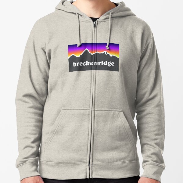 Breckenridge Colorado Zipped Hoodie