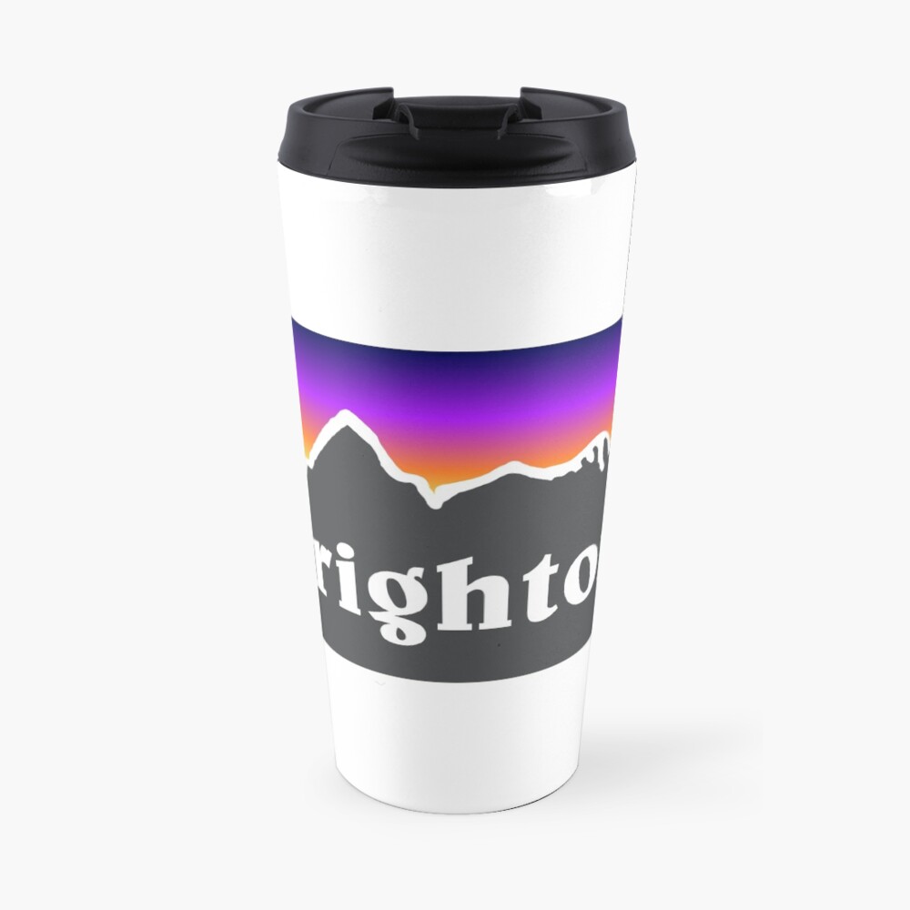 Brighton Utah Ski Snowboard Sticker Alta Travel Coffee Mug