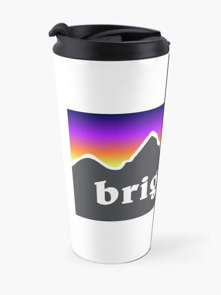 Alternate view of Brighton Utah Ski Snowboard Sticker Alta Travel Coffee Mug