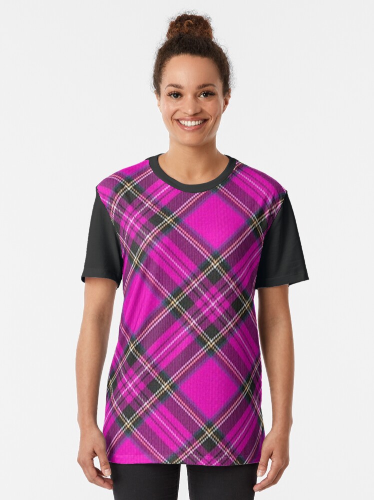 pink tartan clothing
