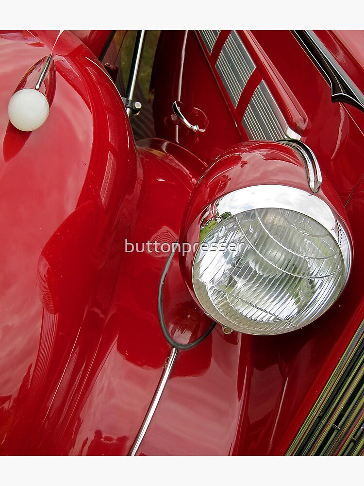 "Hewlett Packard classic Car" Poster by buttonpresser Redbubble