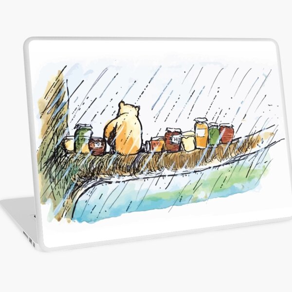 winnie the pooh apple laptop cover