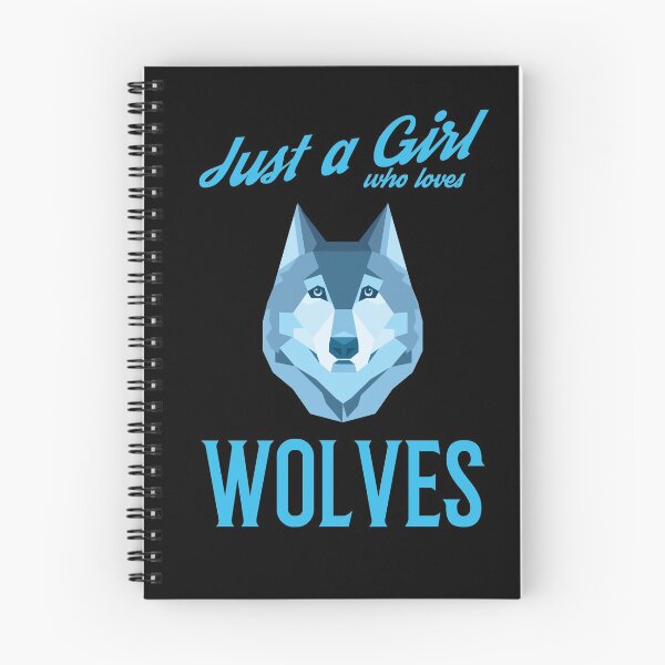 Item preview, Just A Girl Who Loves Wolves  designed and sold by MooonTees.